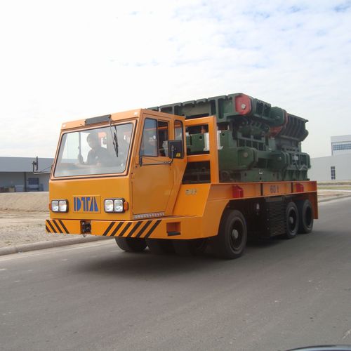 Camión de plataforma - DTA - de 3 ejes / eléctrico