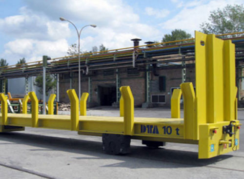 Transportador autopropulsado eléctrico - DTA - de 2 ejes / en riel