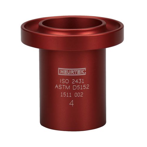 Copa de viscosidad ISO 2431 - 02019 series - NEURTEK - de aluminio anodizado / certificada