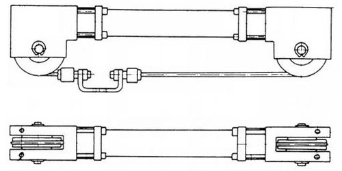 Cilindro neumático - LECQ EQUIPEMENT - de cable / sin varilla / de doble efecto