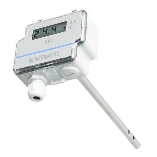 Transmisor de medida para anemómetros digital - AVT - HK INSTRUMENTS - térmico / con medidor de temperatura