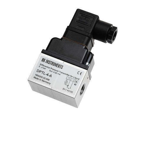 Transmisor de presión diferencial - DPTL - HK INSTRUMENTS - 4-20 mA / 24 Vcc / IP65