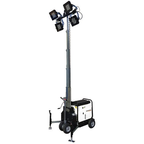 Torre de iluminación LED - MT2 - Generac Mobile (PR Industrial Srl) - con motor térmico