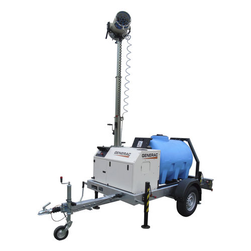 Cañón nebulizador para supresión del polvo - DF 3000 MPT - Generac Mobile (PR Industrial Srl) - portátil