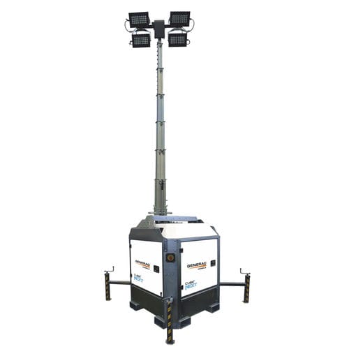 Torre de iluminación LED - CUBE Next - Generac Mobile (PR Industrial Srl) - alimentada por batería