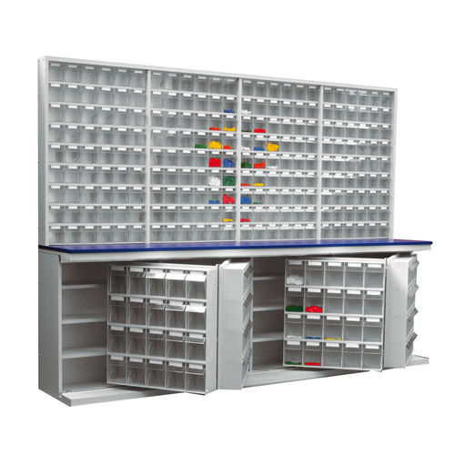 Sistema de estanterías con tablas - FS CH T 296 R - Lockweiler Plastic Werke GmbH - multi-almacenamiento