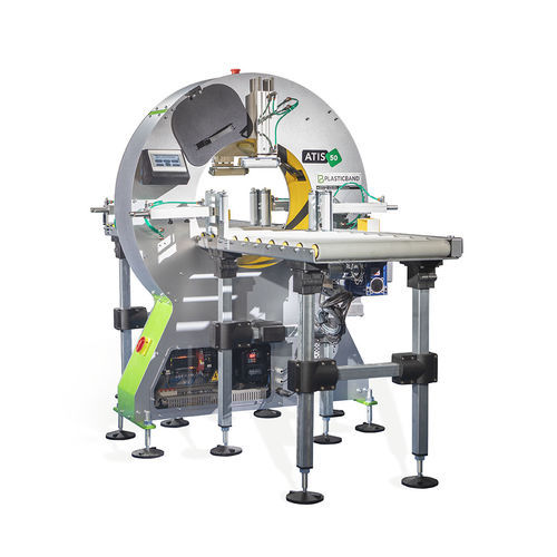 Envolvedora orbital - ATIS 50 - Plasticband S.A. - automática / con transportador / de film estirable