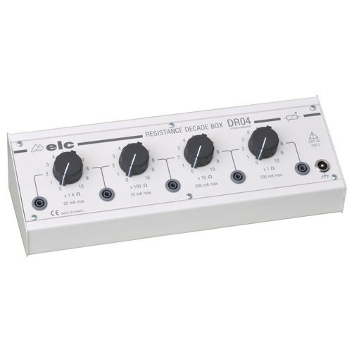 Caja de década de resistencias - DR04 - ELC construction électronique - de alta precisión / 4 décadas
