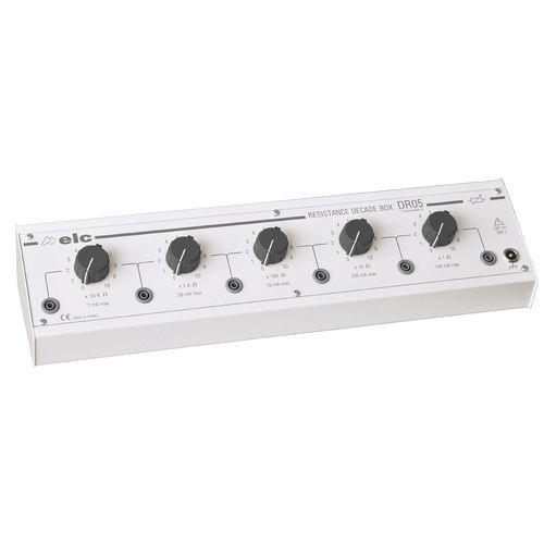 Caja de década de resistencias - DR05 - ELC construction électronique - de precisión / 5 décadas