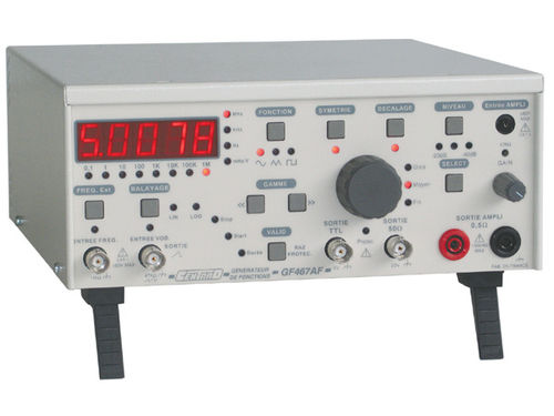Generador de señal - GF467AF - ELC construction électronique - de funciones / de impulsos / de frecuencia