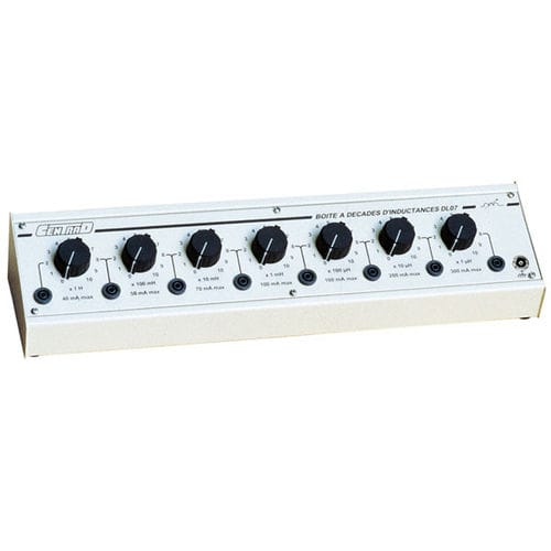 Caja de década de inductancia - DL07 - ELC construction électronique - de precisión / 7 décadas
