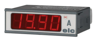 Amperímetro digital - LED2472A - ELC construction électronique - AC DC / montado en panel / de medición