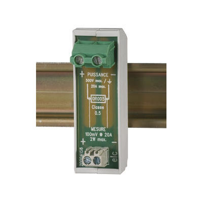Shunt en riel DIN - SH10020 - ELC construction électronique