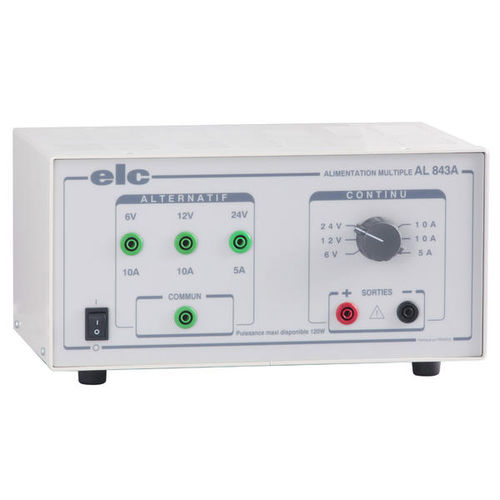 Alimentación eléctrica de mesa - AL843A - ELC construction électronique - AC/DC