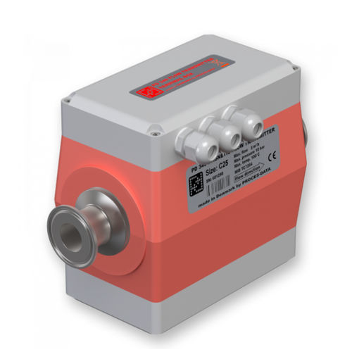 Transmisor de caudal volumétrico - PD340 C51 - PROCES-DATA A/S - para líquido / compacto / de alta precisión