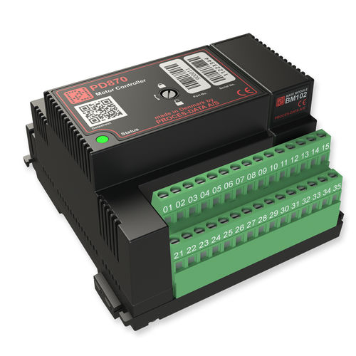 Controlador de motor paso a paso - PD870 - PROCES-DATA A/S - DC / entradas digitales / E/S