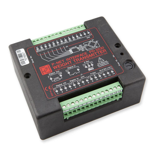 Transmisor de peso digital - PD3230  - PROCES-DATA A/S - para bus de campo / en riel DIN