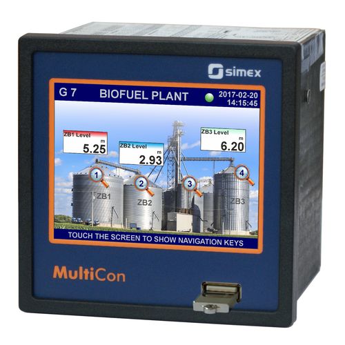 HMI táctil - MultiCon CMC-99 - SIMEX Sp. z o.o. - empotrable / en carcasa / LCD