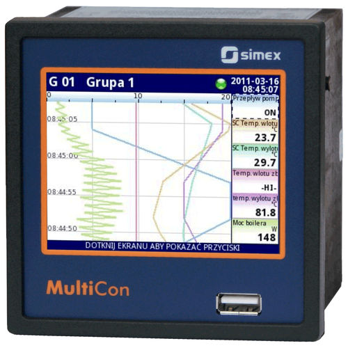 Regulador multi-funcion - MultiCon CMC-99 - SIMEX Sp. z o.o.