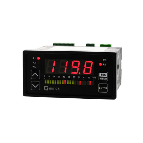 Indicador y controlador de temperatura - SUR-94B series - SIMEX Sp. z o.o. - universal / de presión / de corriente