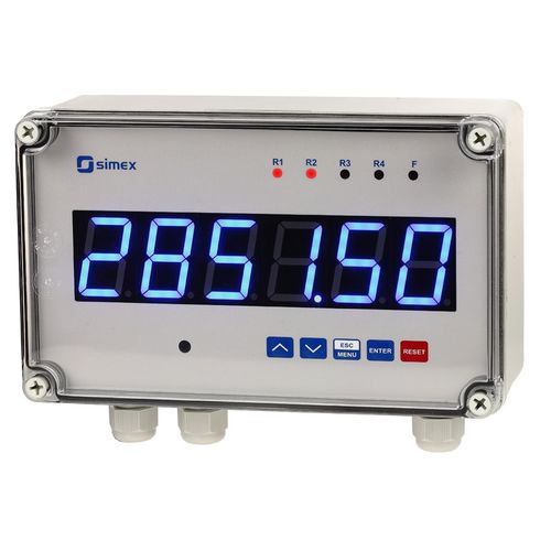 Contador de impulsos - SPI-638 series - SIMEX Sp. z o.o. - de tiempo / binario / de 6 dígitos