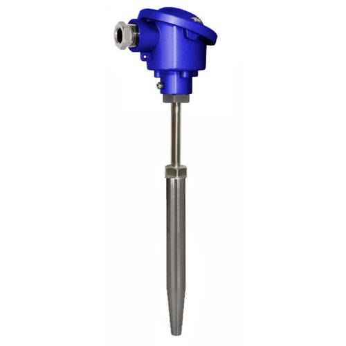 Sensor de temperatura Pt100 - SCR120 - SIMEX Sp. z o.o. - roscado / 4-20 mA / 0-10 V