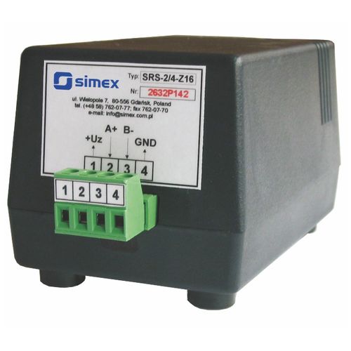 Registrador sin papel - SRS-2/4-Z16-B1a - SIMEX Sp. z o.o. - de temperatura / para adquisición de datos / multifunción