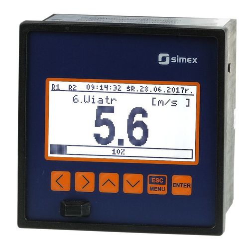 Indicador de proceso - SWP-99 series - SIMEX Sp. z o.o. - digital / para montaje sobre panel / 4-20 mA