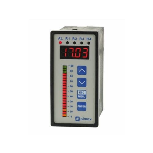 Indicador de humedad - SRL-49 series - SIMEX Sp. z o.o. - de proceso / de temperatura / de inclinación