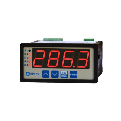 Indicador de proceso - SW-BCD-94 series - SIMEX Sp. z o.o. - digital / para montaje sobre panel / RS-485