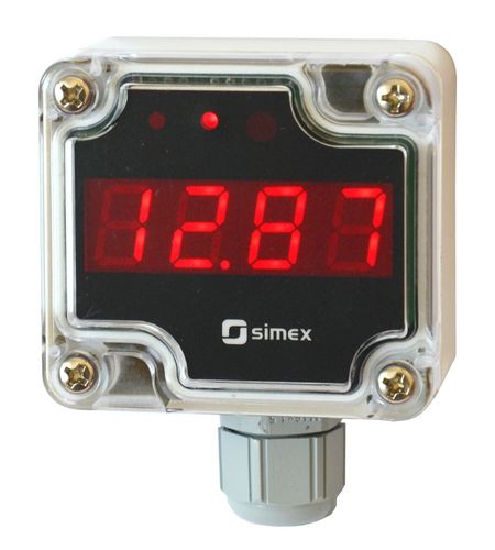 Indicador de corriente - SWE-N55L series - SIMEX Sp. z o.o. - de proceso / de temperatura / de tensión