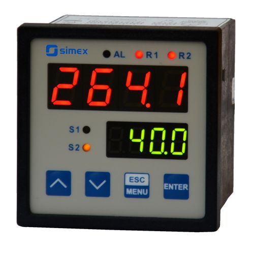 Indicador de proceso - SRT-77 series - SIMEX Sp. z o.o. - de temperatura / digital / LED