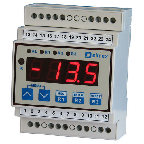 Indicador de proceso - SRT-L70 series - SIMEX Sp. z o.o. - de temperatura / digital / LED