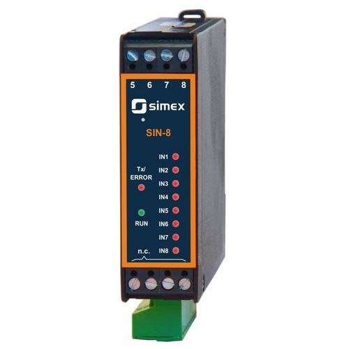 Módulo de E/S analógico - SIN-8 series - SIMEX Sp. z o.o. - RS-485