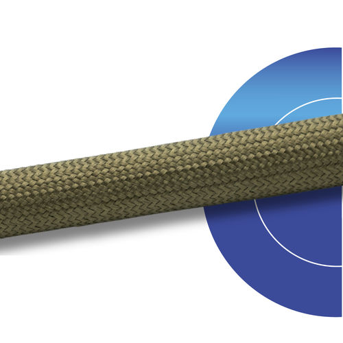 Funda trenzada - TBA - FAVIER GROUP - de protección térmica / para cables / de fibra de basalto