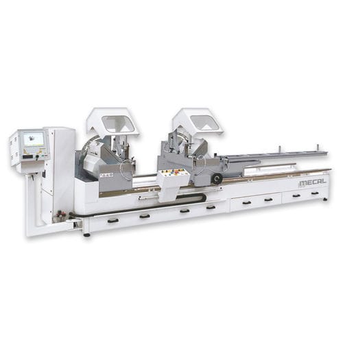Tronzadora doble cabezal para PVC - SW 455 ARGUS   - MECAL - para aluminio