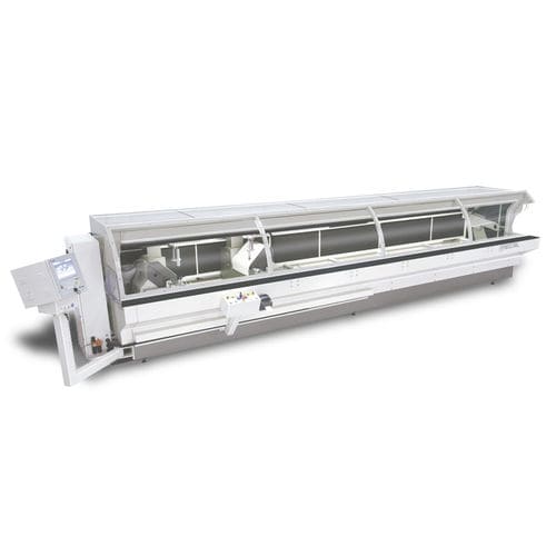 Tronzadora doble cabezal para PVC - SW 455 REVERSE GARDA-3 - MECAL - para aluminio