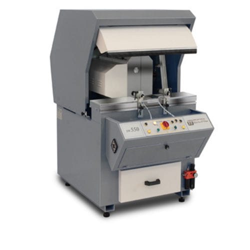 Sierra ingletadora - SW 550 PLUS     - MECAL - horizontal / para aluminio / para PVC