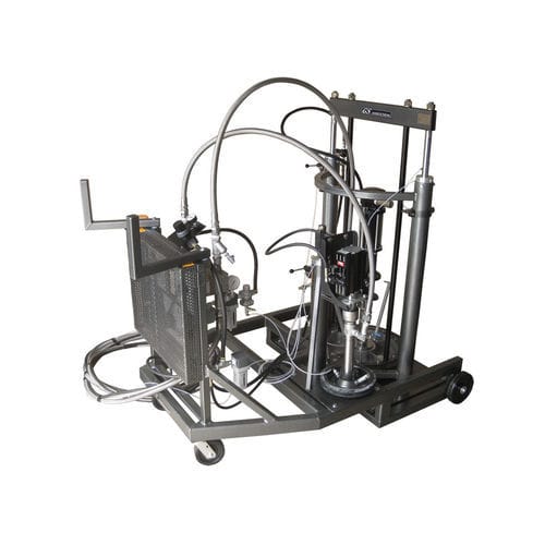 Sistema de dosificación de cola - XDS series - GS Manufacturing - de silicona / neumático / con mezclador