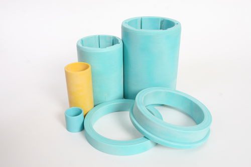 Cojinete liso con brida - RS40 - SOLTRI - cilíndrico / de composite / de PTFE