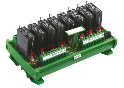 Relé estático en riel DIN - IMERS series - Connectwell Industries - para montaje en panel / de interfaz / modular