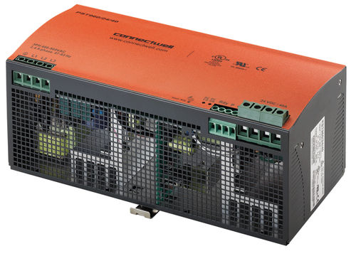 Alimentación eléctrica en riel DIN - 24 - 48 V, 960 W | PST960 series - Connectwell Industries - AC/DC / conmutada / trifásica