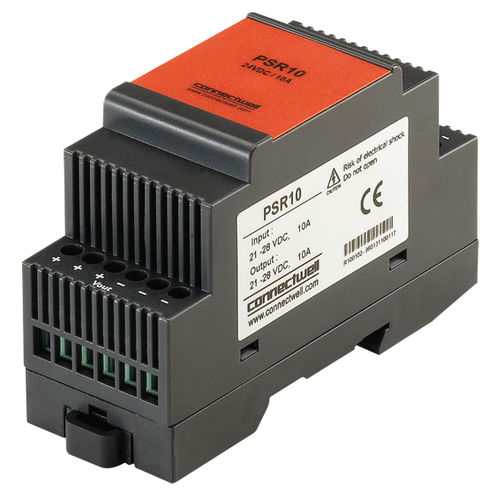 Módulo de redundancia DC de conmutación - 24 V, 10 A | PSR10 - Connectwell Industries - para alimentaciónes eléctricas DC