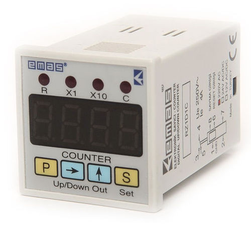 Contador binario - RZ1D1C series - EMAS - digital / electrónico