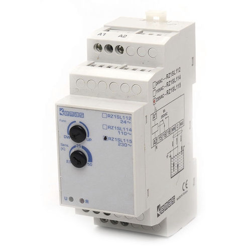 Relé de control de nivel - RZ1SL series - EMAS - AC/DC / monofásico / en riel DIN