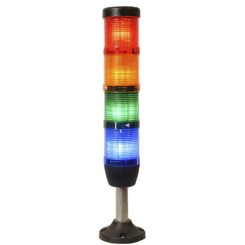 Columna de señalización LED - IK53 series - EMAS - de flash intermitente / de 4 colores / antideflagrante