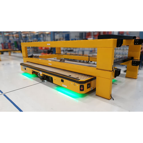 Transportador autopropulsado alimentado por batería - ACTEMIUM - de más de 6 ejes / para grandes cargas / hidráulico