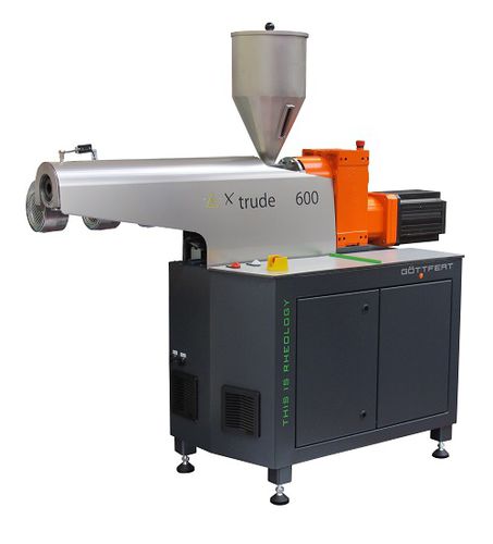 Extrusora de medición de un husillo - X-trude 600 - Göttfert Werkstoff-Prüfmaschinen - de laboratorio / de análisis