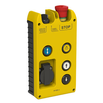 Caja botonera para ascensor - EL AD Series 60 mm - Pizzato Elettrica - de parada de emergencia