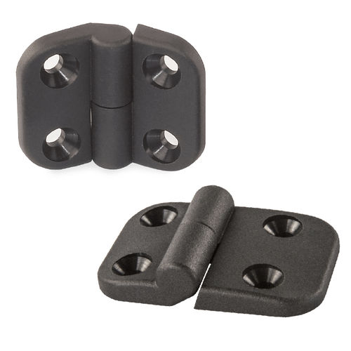 Bisagra plana - BK38.0500 series - Bäcker - de poliamida / atornillable / 220°